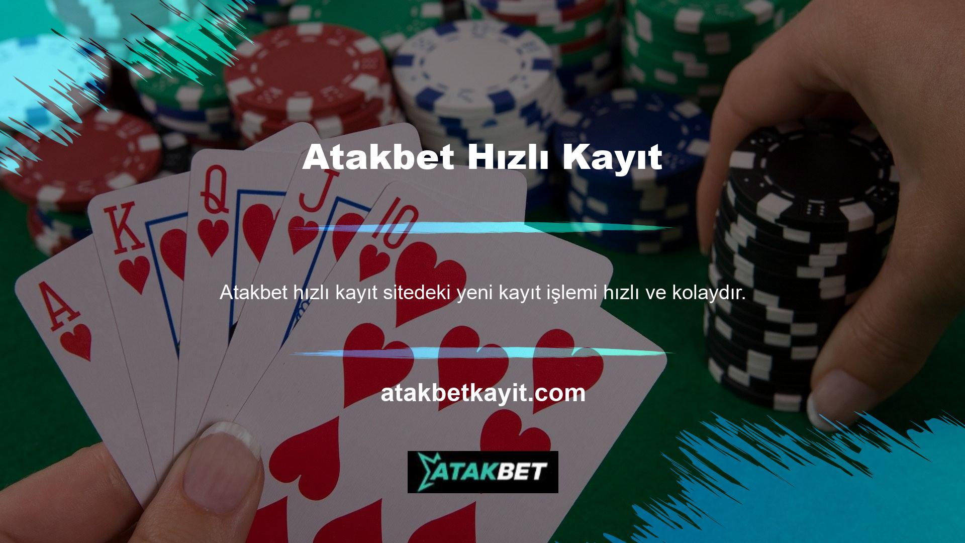 Birkaç dakika içinde siteye kaydolabilirsiniz